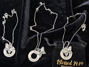 Blessed 24:7®️ Butterfly Necklace ON SALE + FREE SHIPPING