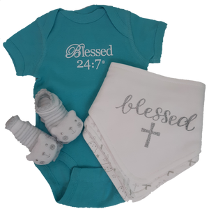 Blessed 24:7 Baby Gift Set FREE SHIPPING