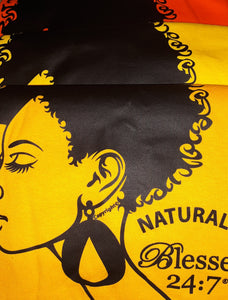 CLOSEOUT T-shirt Sale Naturally Blessed 24:7 FREE SHIPPING
