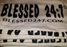 Load image into Gallery viewer, CLOSEOUT Blessed 24:7®️ T-shirt Sale YOUTH Small FREE SHIPPING