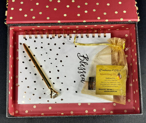 GIFT BOX SET Journal Anointing Oil Pen