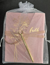 Load image into Gallery viewer, Journal &amp; Pen Gift Set FAITH (FREE Shipping)