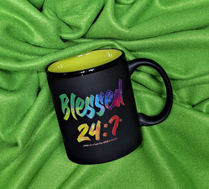 Blessed 24:7 Blanket & Mug Gift Set FREE Shipping