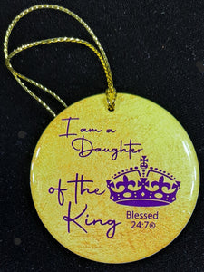 Blessed 24:7 Daughter of the King Keepsake FREE SHIPPING