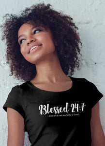 CLOSEOUT Ladies Tee ...even on a bad day GOD is Good... FREE SHIPPING