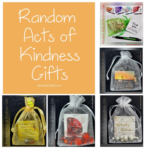 Blessed 24:7 Random Acts of Kindness Gifts (ASSORTED 5pcs) FREE Shipping