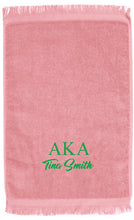 Load image into Gallery viewer, Hand Towels (GREEK) Life Sorority PERSONALIZED FREE SHIPPING