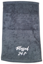Load image into Gallery viewer, Blessed 24:7®️ Velour/Terry Hand Towels FREE SHIPPING