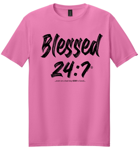 Blessed 24:7® T-shirt FREE SHIPPING