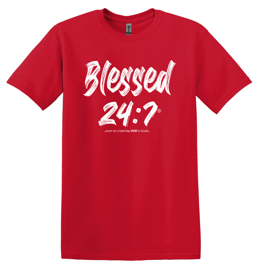 Blessed 24:7®️ Glow In The Dark T-shirt (Unisex) FREE SHIPPING