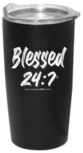 Load image into Gallery viewer, Blessed 24:7 ®️ Tumblers (Insulated Stainless Steel) FREE Shipping