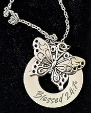 Load image into Gallery viewer, Blessed 24:7®️ Butterfly Necklace ON SALE + FREE SHIPPING