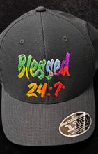 Load image into Gallery viewer, Blessed 24:7®️ Hat/Cap Flexfit Performance Snapback □ FREE Shipping
