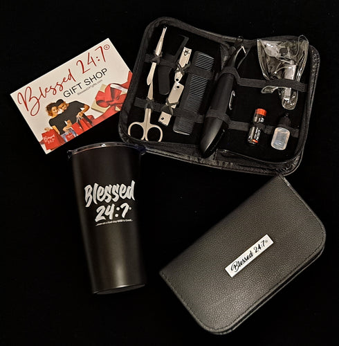 Men's Grooming Kit & Tumbler Gift Set FREE SHIPPING