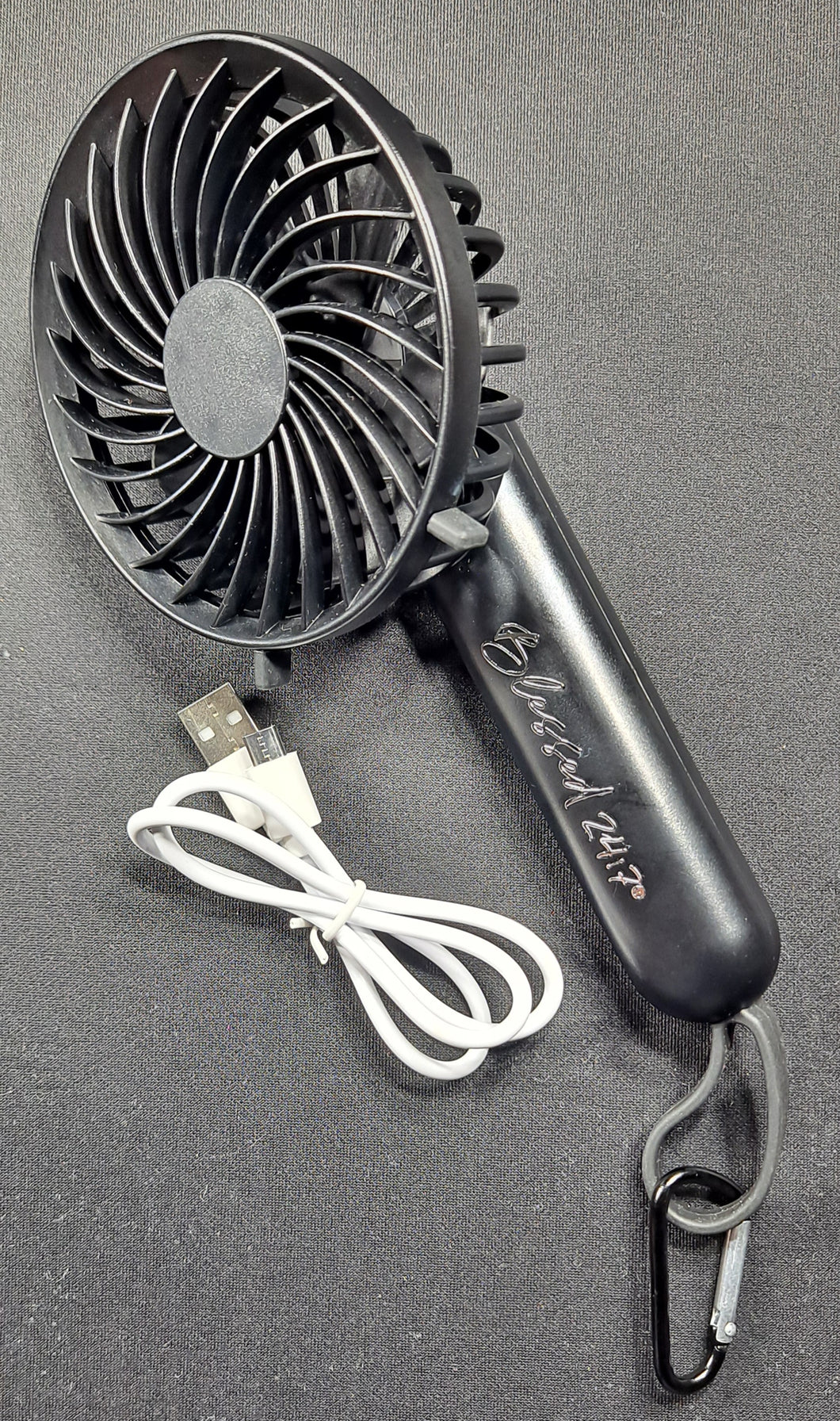 Blessed 24:7®️ Rechargeable Hand Fans FREE Shipping  □  2 Fans for $39.99