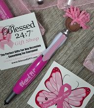 Load image into Gallery viewer, Blessed 24:7®️ Breast Cancer Awareness &quot;Mop Toppers&quot; (Ink Pens) Stylus FREE SHIPPING (5pcs)