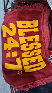 Blessed 24:7®️ COMMANDERS (Hoodies) Sweatshirt +FREE SHIPPING
