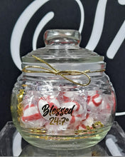 Load image into Gallery viewer, Blessed 24:7®️ Candy Jar Gift SHIPPING INCLUDED