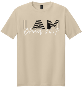 I AM Blessed 24:7® T-shirts FREE SHIPPING