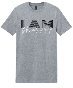 I AM Blessed 24:7® T-shirts FREE SHIPPING