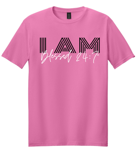 I AM Blessed 24:7® T-shirts FREE SHIPPING