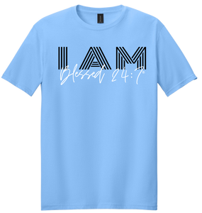 I AM Blessed 24:7® T-shirts FREE SHIPPING