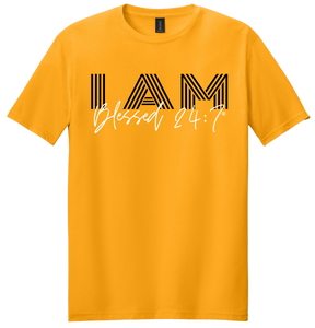 I AM Blessed 24:7® T-shirts FREE SHIPPING