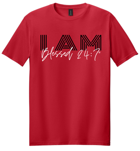 I AM Blessed 24:7® T-shirts FREE SHIPPING