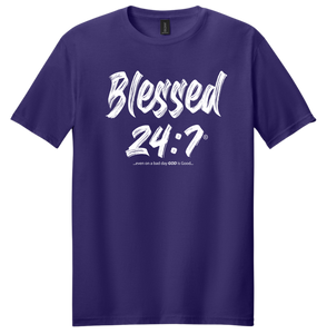 Blessed 24:7® T-shirt FREE SHIPPING