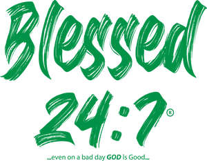 Blessed 24:7 (Greek Sorority Life) Ladies T-shirts FREE SHIPPING