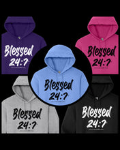 Load image into Gallery viewer, Blessed 24:7® HOODIES Sweatshirts ...even on a bad day GOD is Good... Unisex FREE SHIPPING