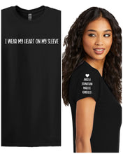 Load image into Gallery viewer, Mother&#39;s Day SPECIAL (I Wear My Heart On My Sleeve) T-shirts FREE SHIPPING