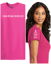 Load image into Gallery viewer, Mother&#39;s Day SPECIAL (I Wear My Heart On My Sleeve) T-shirts FREE SHIPPING