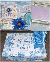 Load image into Gallery viewer, Blue Decorative Fragrance Diffuser &amp; Journal Gift Set #B247-8 (PICKUP) SALE PRICE