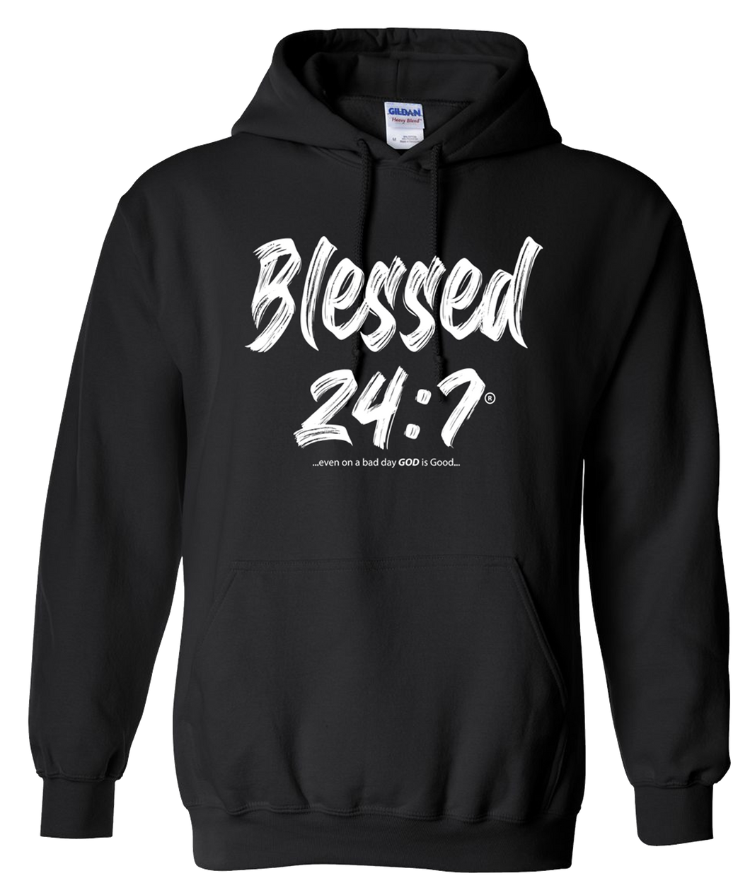 Blessed 24:7 GLOW IN THE DARK (Hoodies) Sweatshirt (FREE SHIPPING)