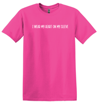Load image into Gallery viewer, Mother&#39;s Day SPECIAL (I Wear My Heart On My Sleeve) T-shirts FREE SHIPPING