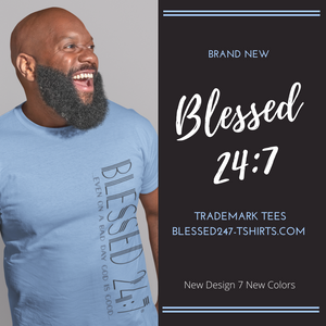 Blessed 24:7 Glow In The Dark T-shirt (YOUTH Package) T-shirt + Wristb –  Blessed 24:7 Gifts