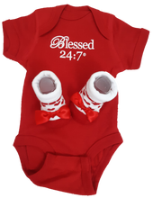 Load image into Gallery viewer, Blessed 24:7 Baby Onesie Gift Set FREE SHIPPING