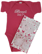 Load image into Gallery viewer, Blessed 24:7 Baby Onesie Gift Set FREE SHIPPING