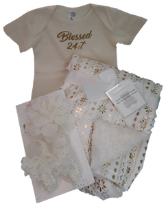 Blessed 24:7 Baby Blanket Gift Set FREE SHIPPING