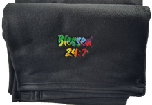 Load image into Gallery viewer, Blessed 24:7 Throw Blanket FREE Shipping