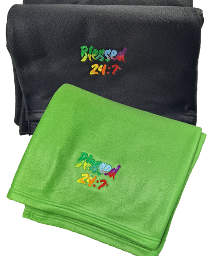 Blessed 24:7 Throw Blanket FREE Shipping