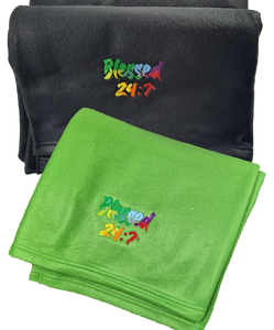 Blessed 24:7 Throw Blanket FREE Shipping