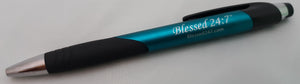 Blessed 24:7 Retractable Ink Pens (Sold in Sets 10pcs FREE SHIPPING