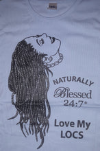 Load image into Gallery viewer, CLOSEOUT T-shirt Sale Love My LOCS LONG SLEEVE FREE SHIPPING