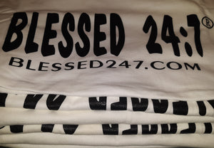 CLOSEOUT Blessed 24:7®️ T-shirt Sale YOUTH Small FREE SHIPPING