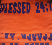 Load image into Gallery viewer, CLOSEOUT Blessed 24:7 T-shirt Sale YOUTH Large FREE SHIPPING