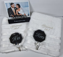 Load image into Gallery viewer, Blessed 24:7 Anniversary/Wedding Towel (Gift Set) FREE SHIPPING