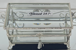 Blessed 24:7 Keepsake Box & Accessory Tray FREE SHIPPING