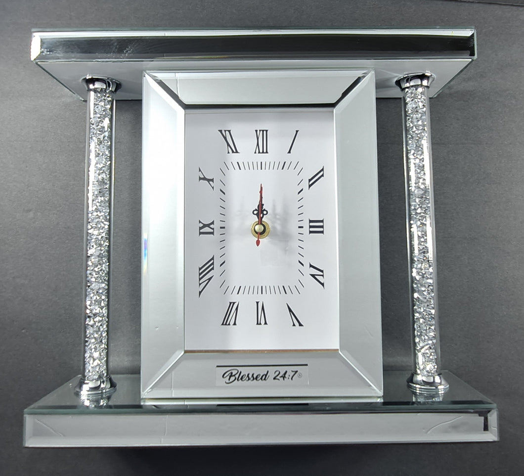 Blessed 24:7 Large Decorative Clock